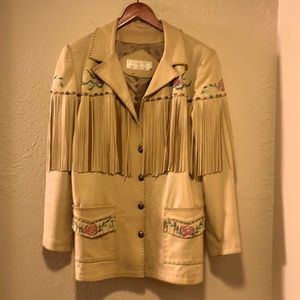 Gossamer Wings by Barbara Grimes Handmade Leather Jacket